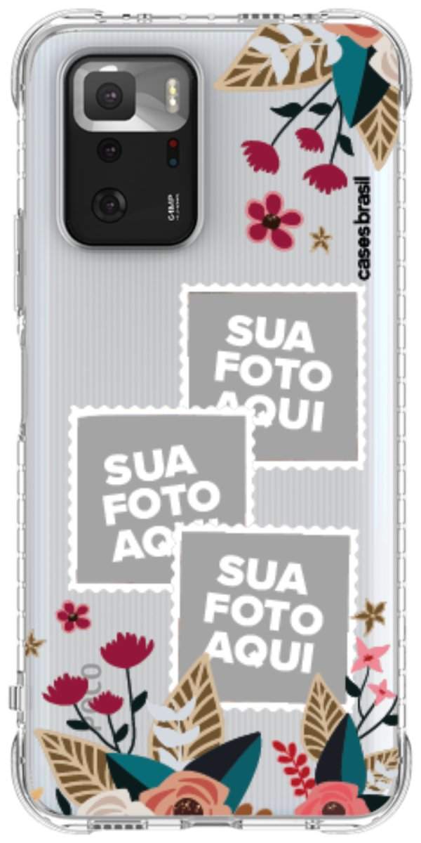 Capinha para Celular Recortes Floridos
