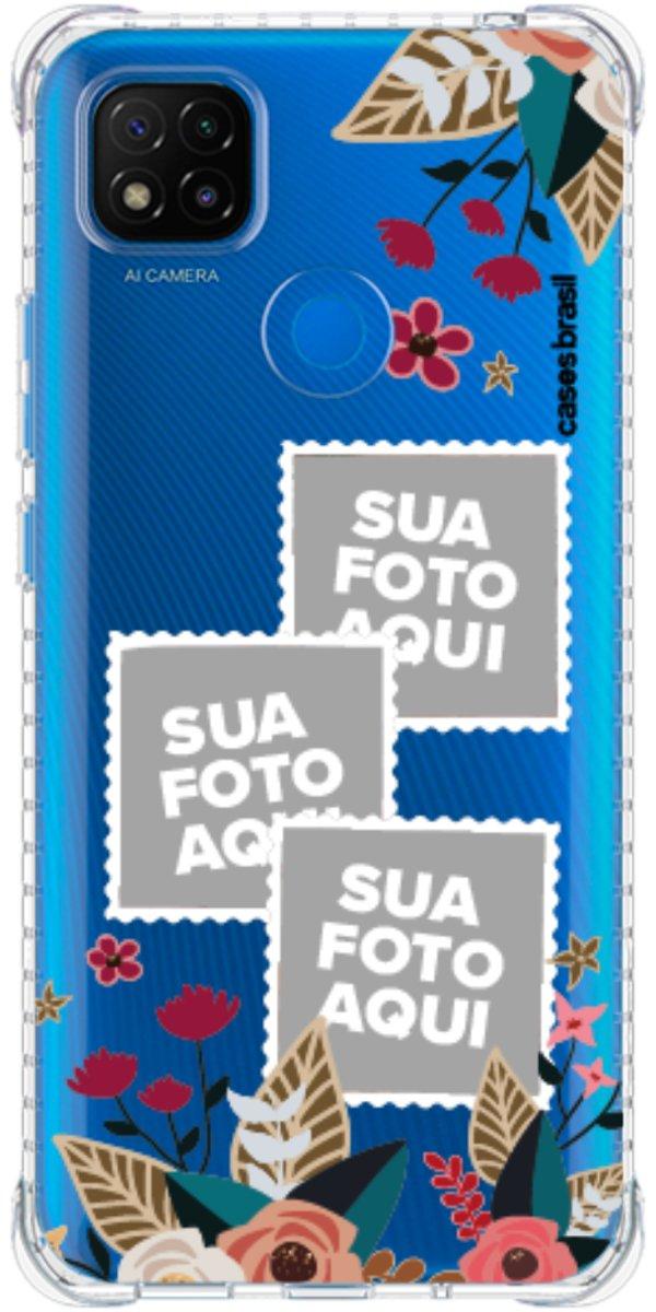 Capinha para Celular Recortes Floridos