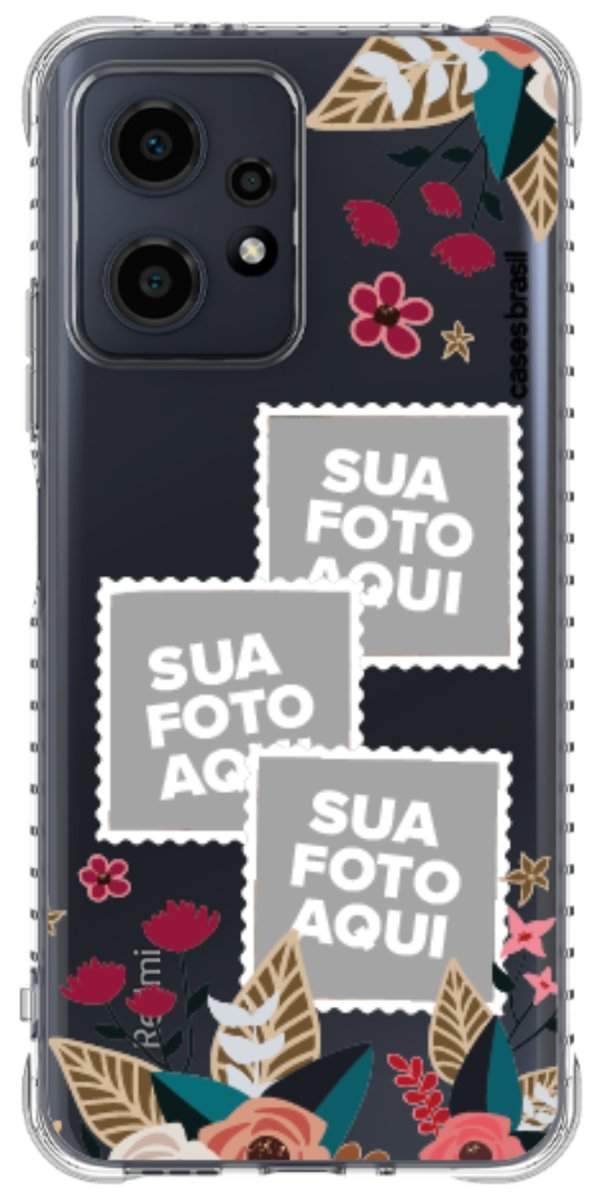Capinha para Celular Recortes Floridos