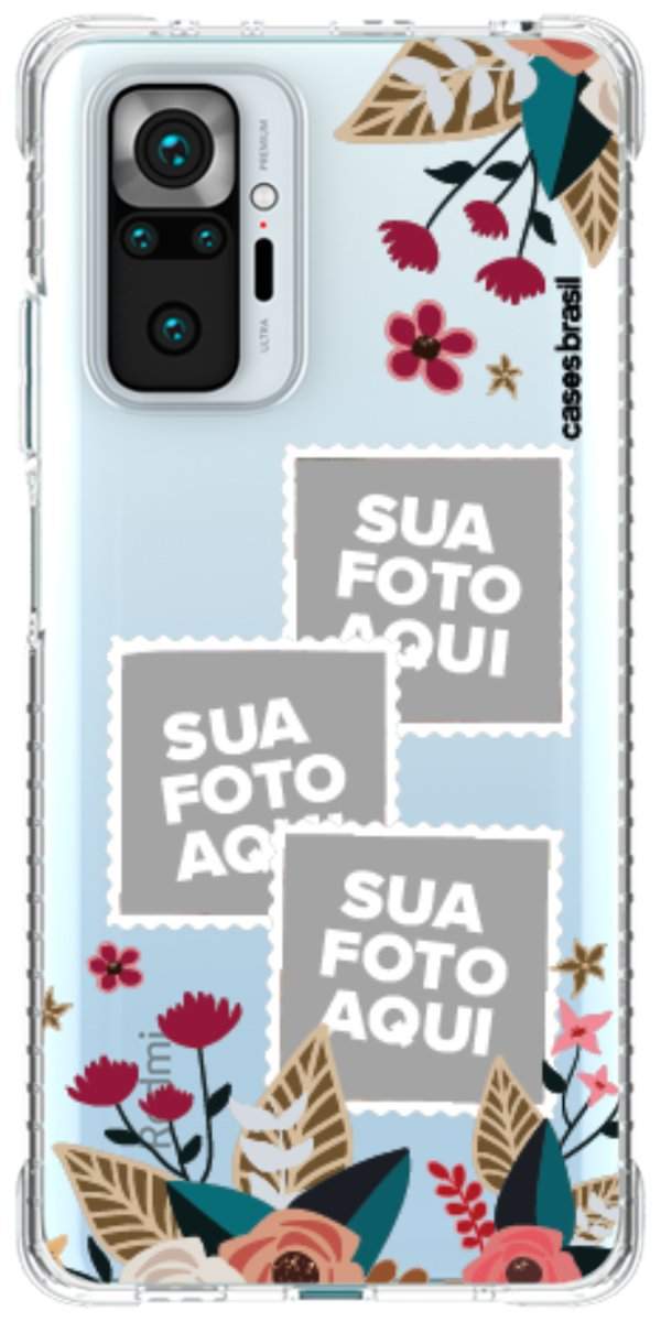 Capinha para Celular Recortes Floridos