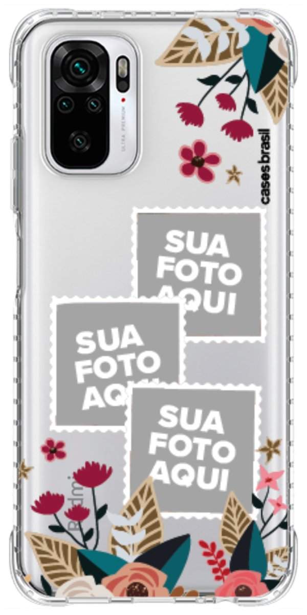 Capinha para Celular Recortes Floridos