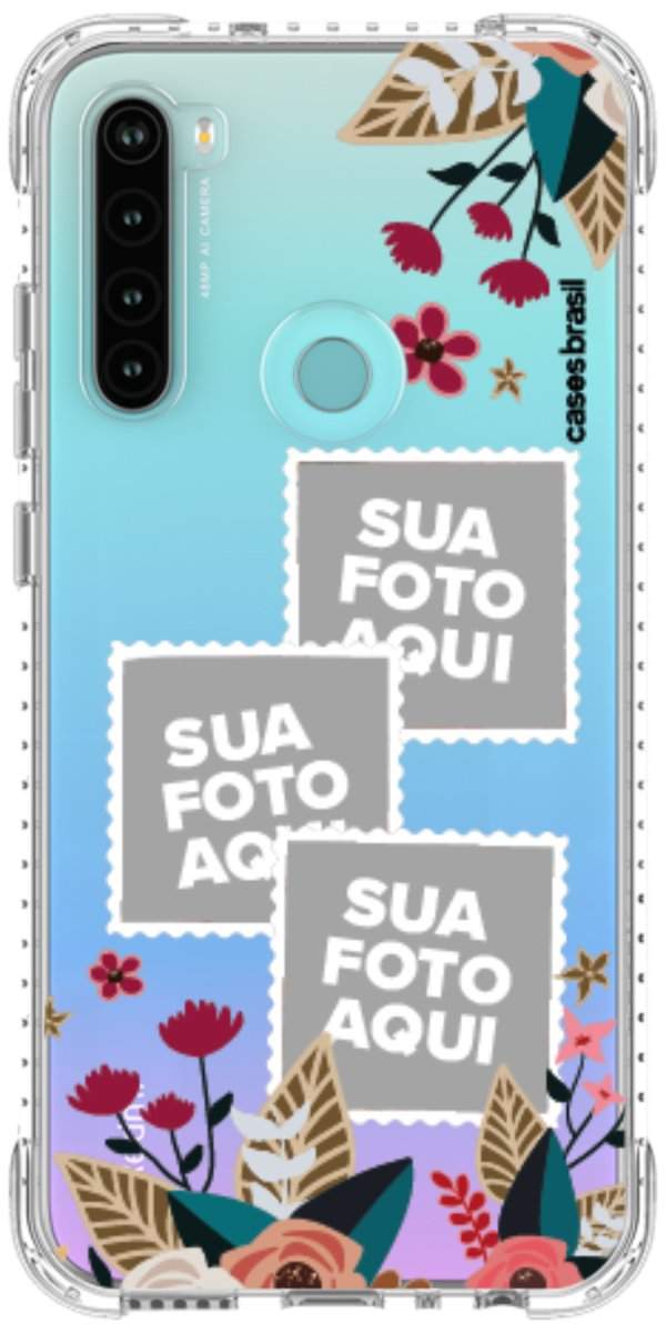 Capinha para Celular Recortes Floridos