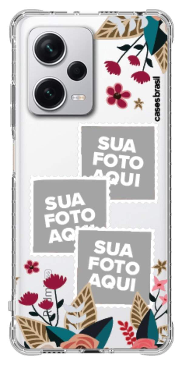 Capinha para Celular Recortes Floridos