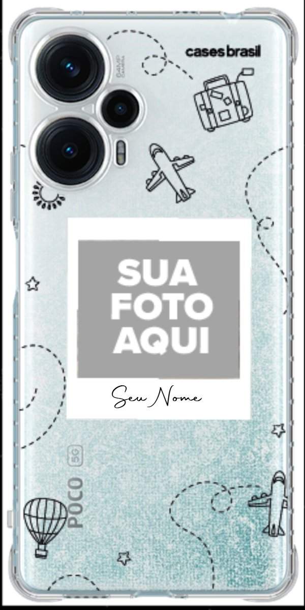 Capinha para Celular Travel The World