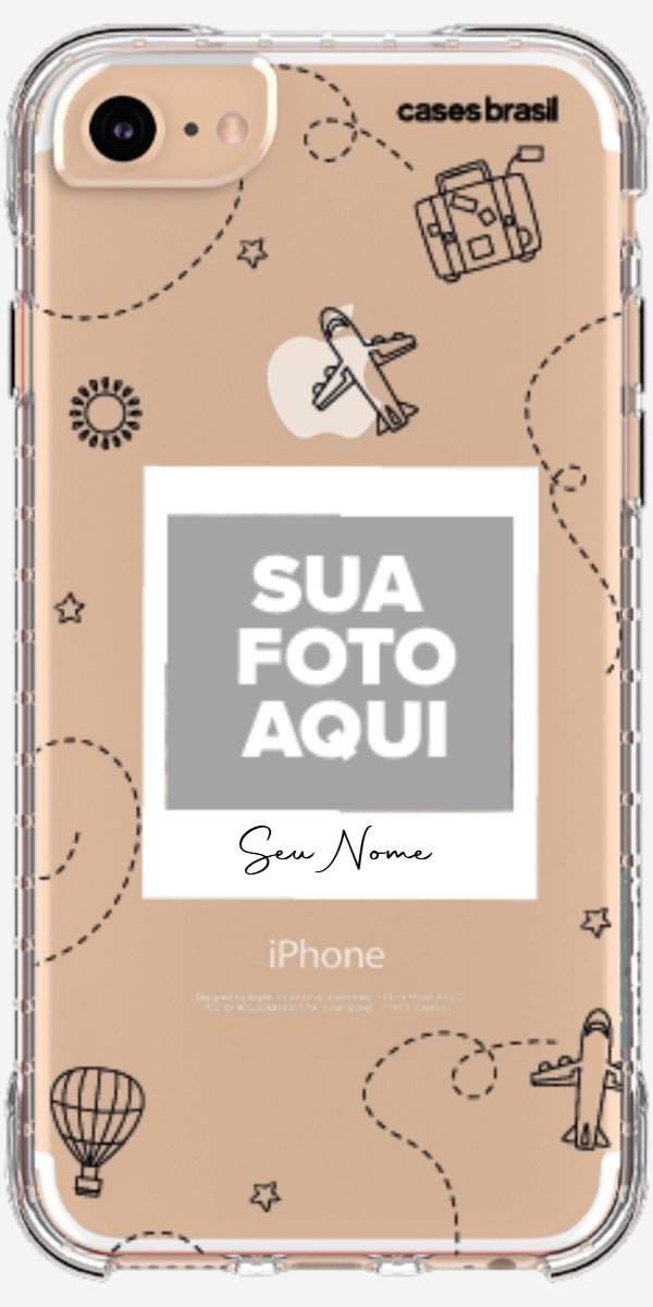 Capinha para Celular Travel The World
