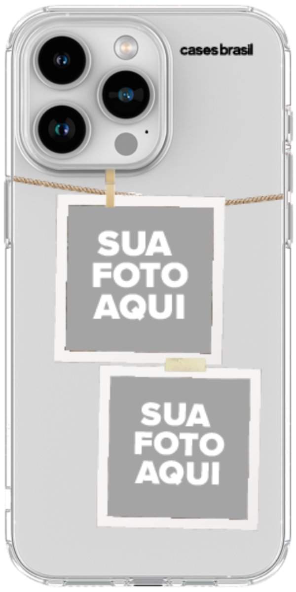 Capinha para Celular Varal de Memórias