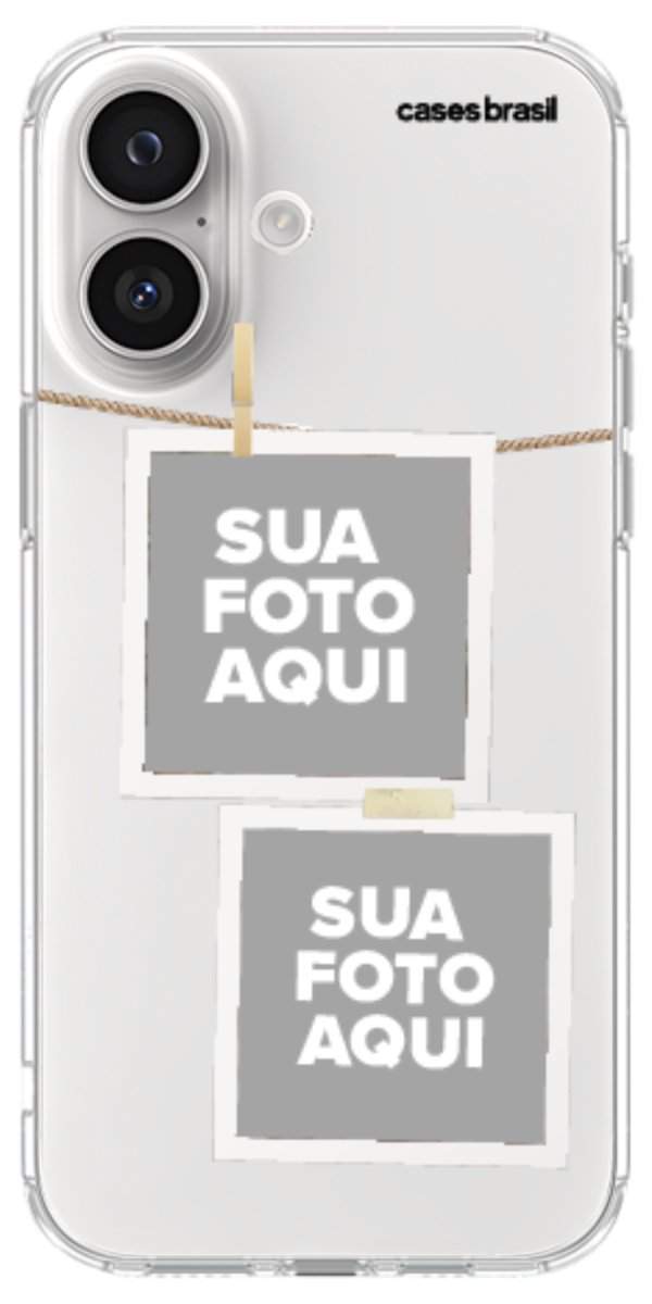 Capinha para Celular Varal de Memórias