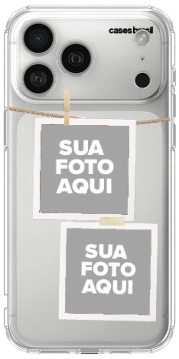 Capinha para Celular Varal de Memórias