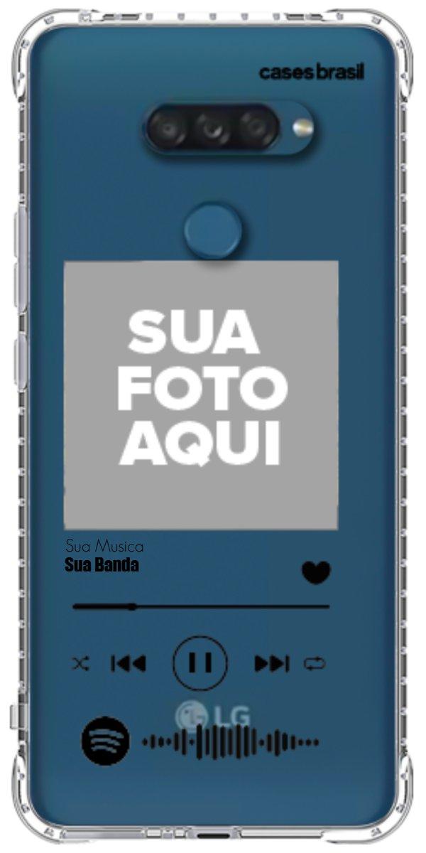 Capinha para Celular Polaroid com Sua Música