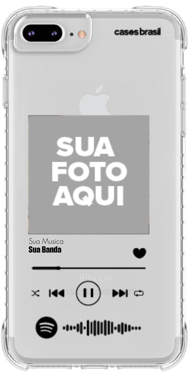 Capinha para Celular Polaroid com Sua Música