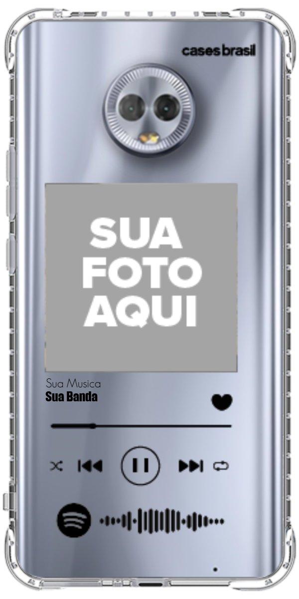 Capinha para Celular Polaroid com Sua Música