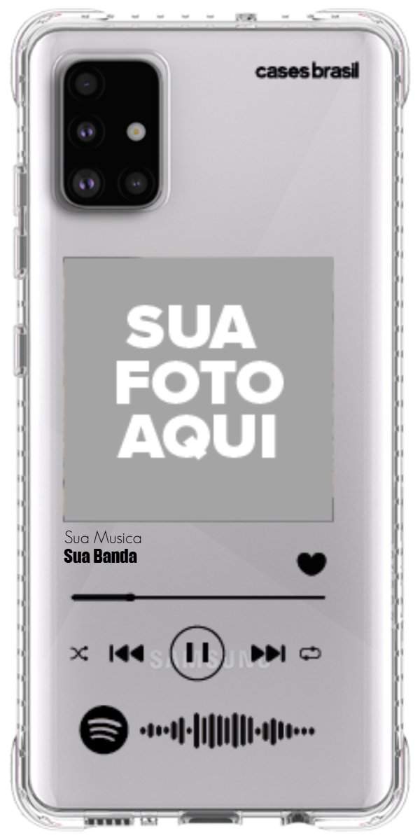 Capinha para Celular Polaroid com Sua Música