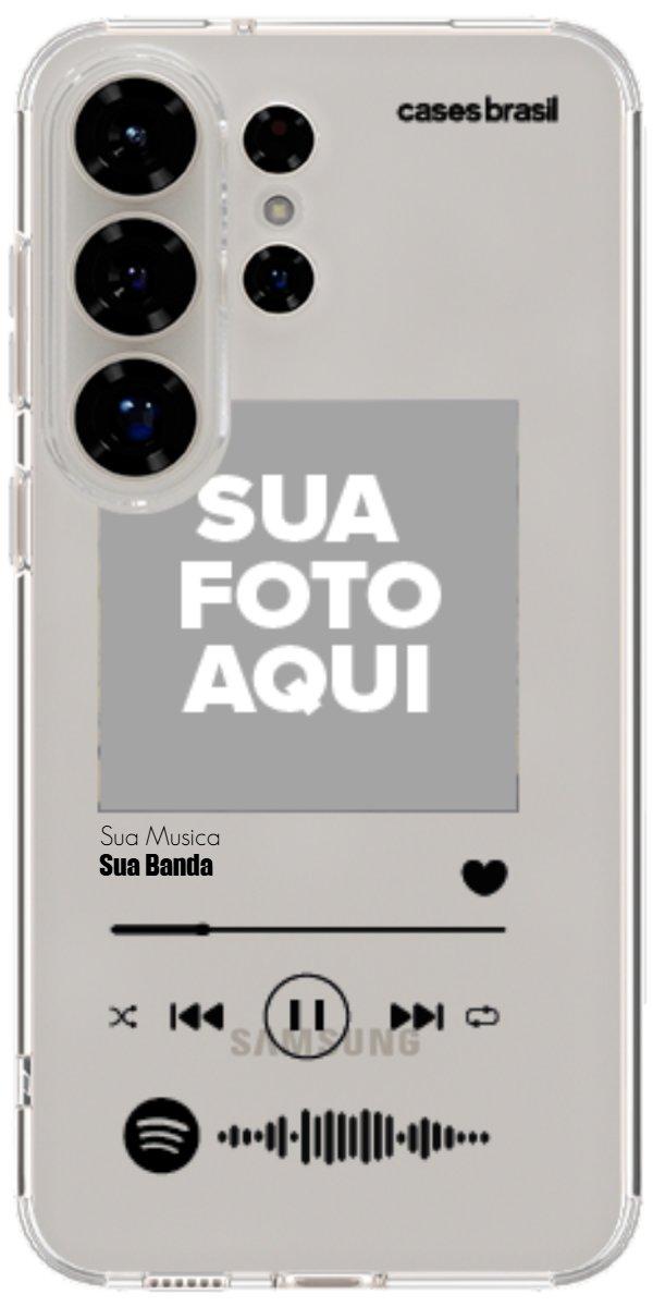 Capinha para Celular Polaroid com Sua Música