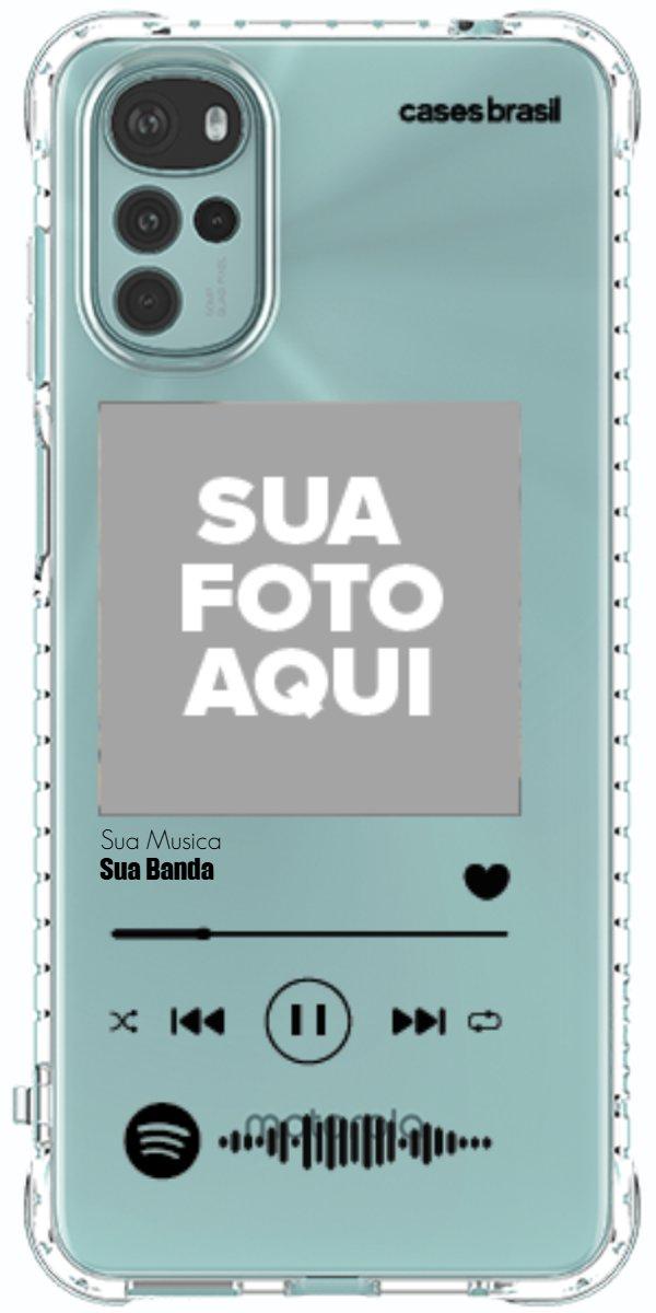 Capinha para Celular Polaroid com Sua Música