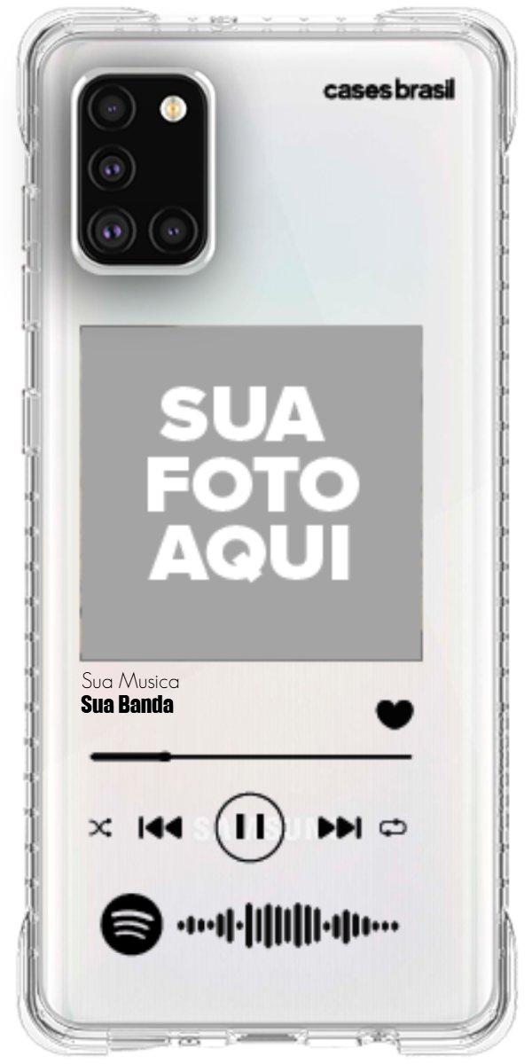 Capinha para Celular Polaroid com Sua Música