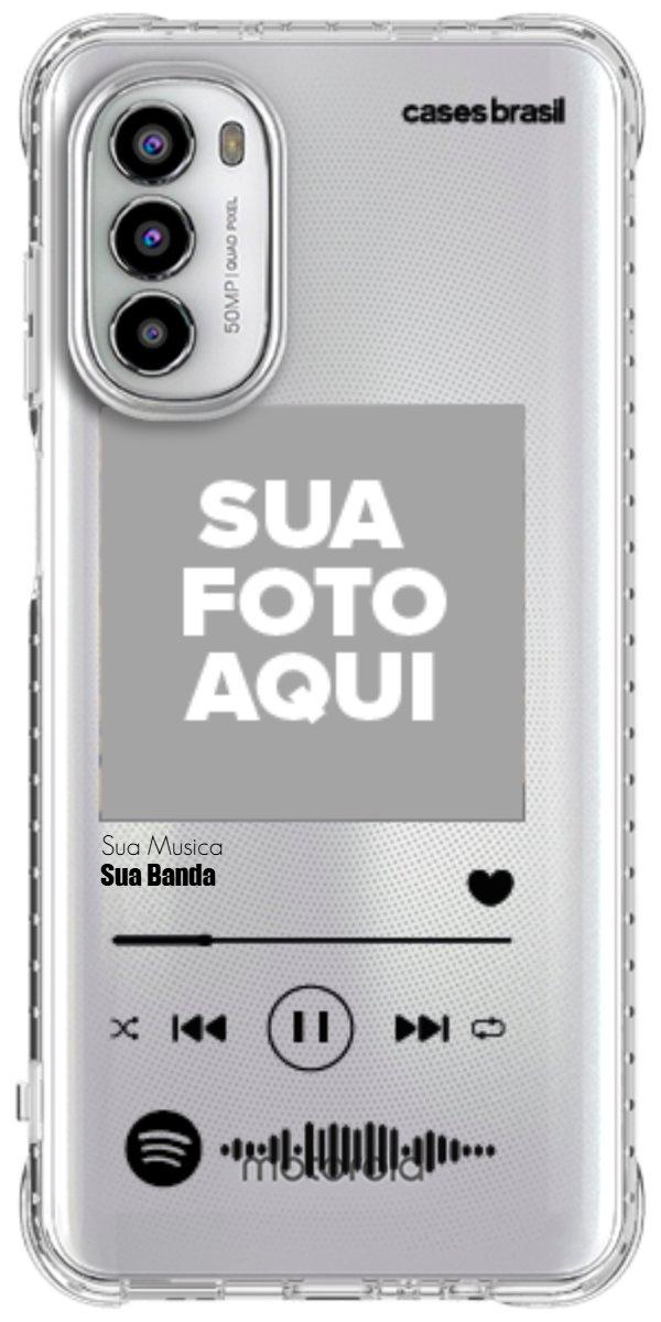 Capinha para Celular Polaroid com Sua Música