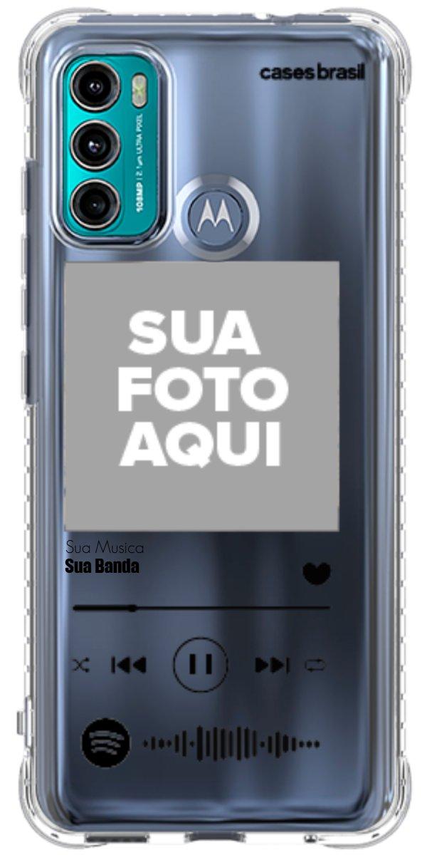 Capinha para Celular Polaroid com Sua Música