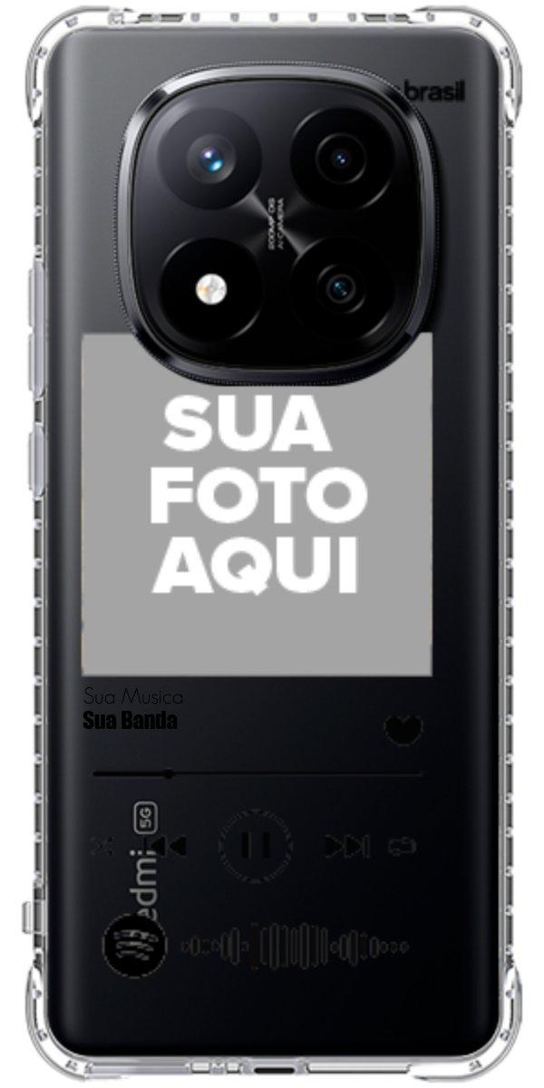 Capinha para Celular Polaroid com Sua Música