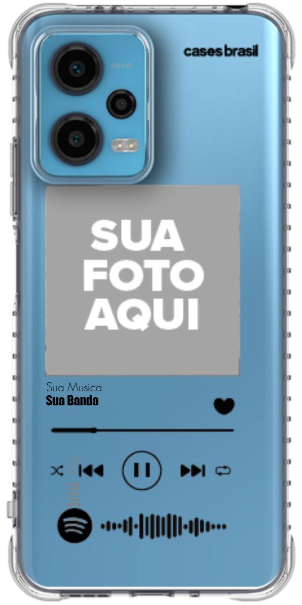 Capinha para Celular Polaroid com Sua Música