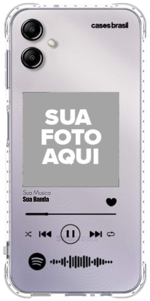 Capinha para Celular Polaroid com Sua Música