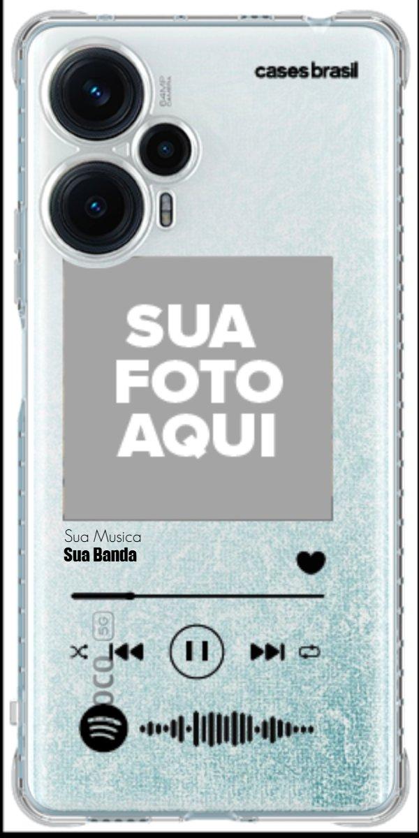 Capinha para Celular Polaroid com Sua Música