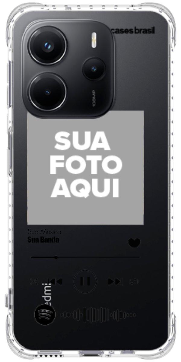 Capinha para Celular Polaroid com Sua Música