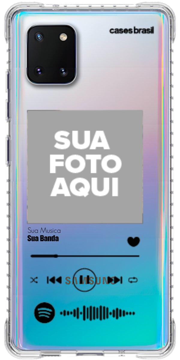Capinha para Celular Polaroid com Sua Música
