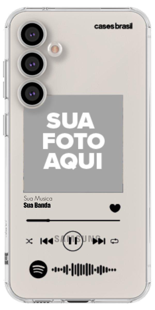 Capinha para Celular Polaroid com Sua Música