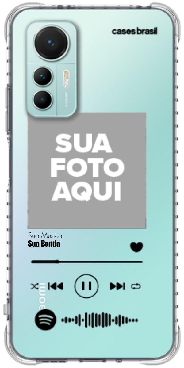 Capinha para Celular Polaroid com Sua Música