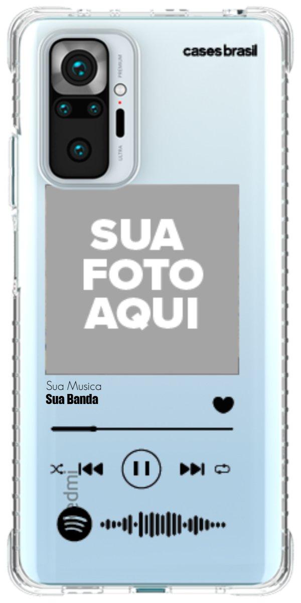 Capinha para Celular Polaroid com Sua Música