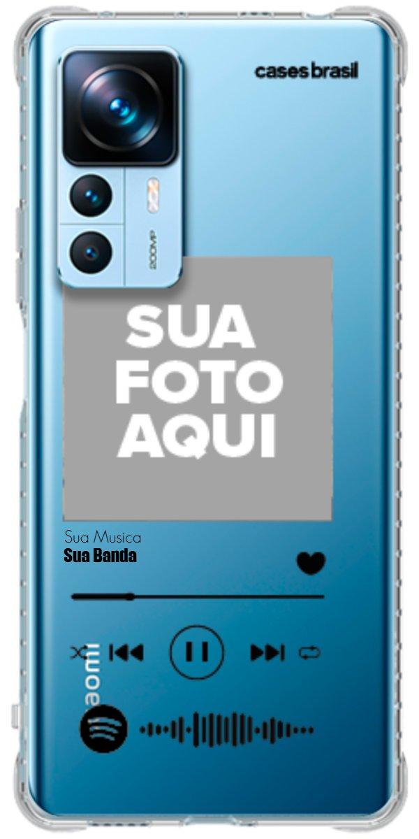 Capinha para Celular Polaroid com Sua Música