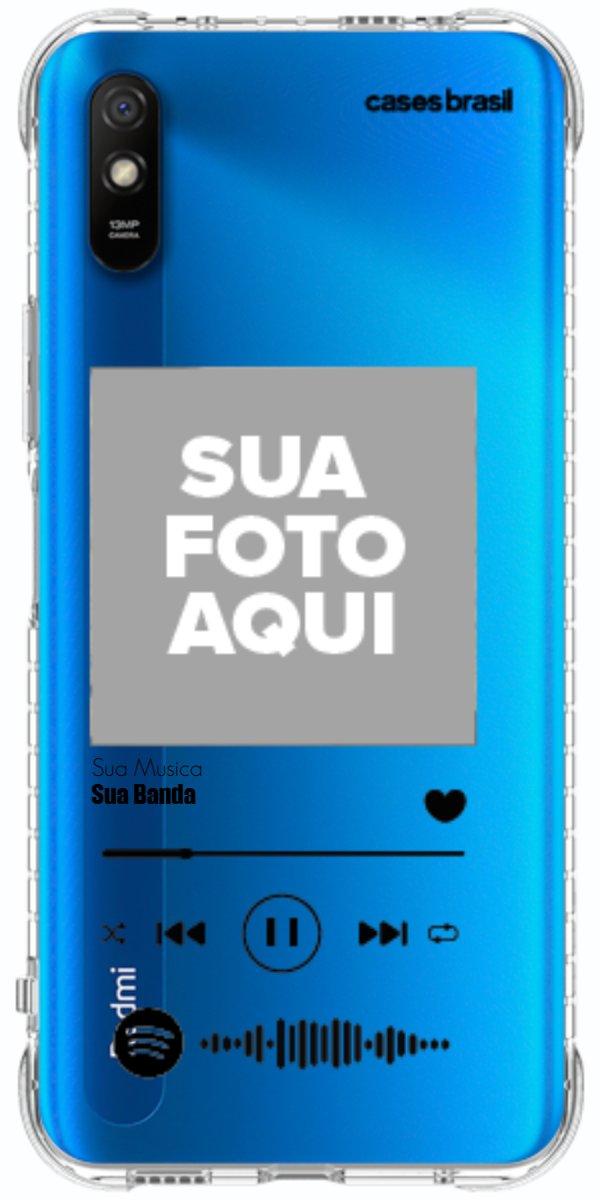 Capinha para Celular Polaroid com Sua Música