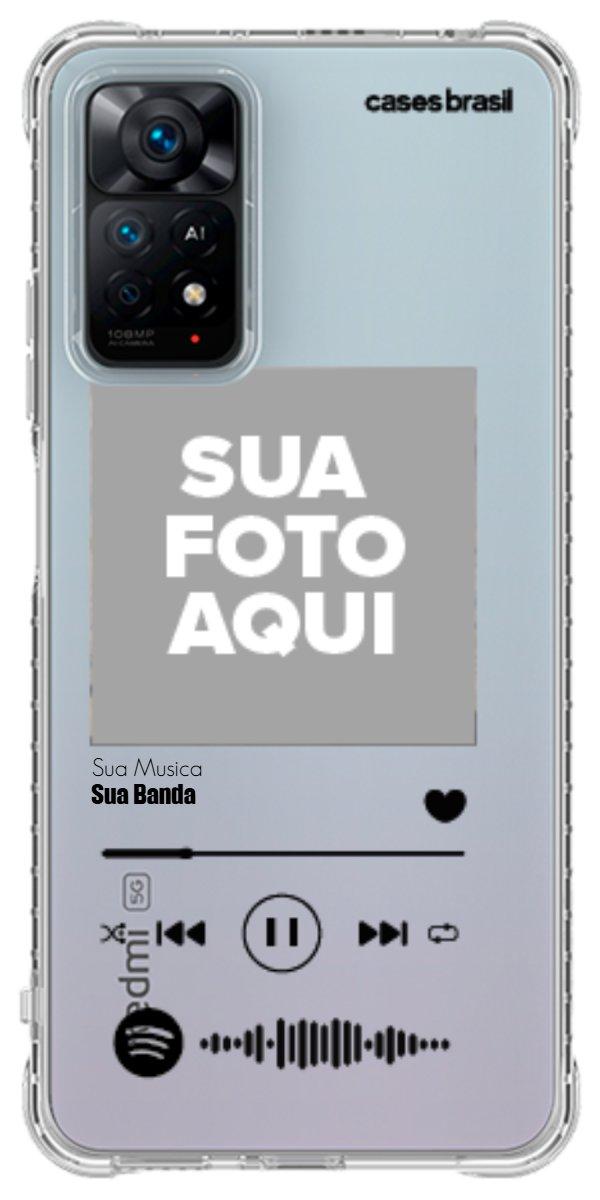 Capinha para Celular Polaroid com Sua Música