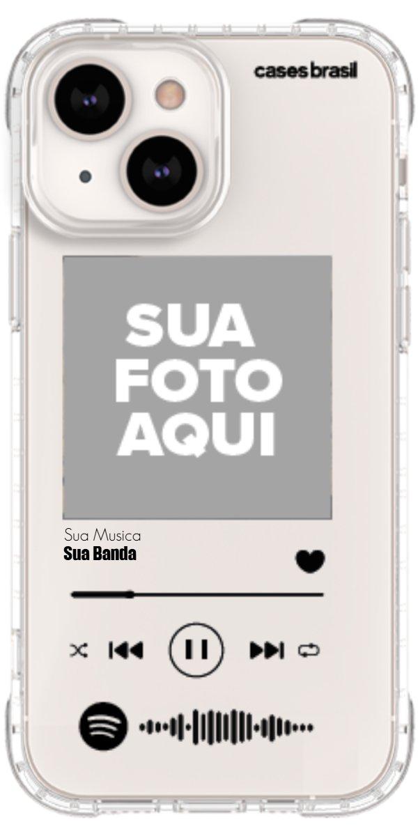 Capinha para Celular Polaroid com Sua Música