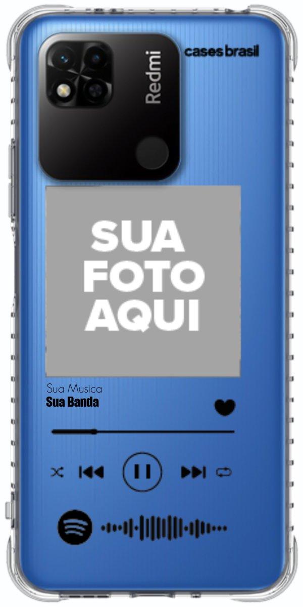 Capinha para Celular Polaroid com Sua Música