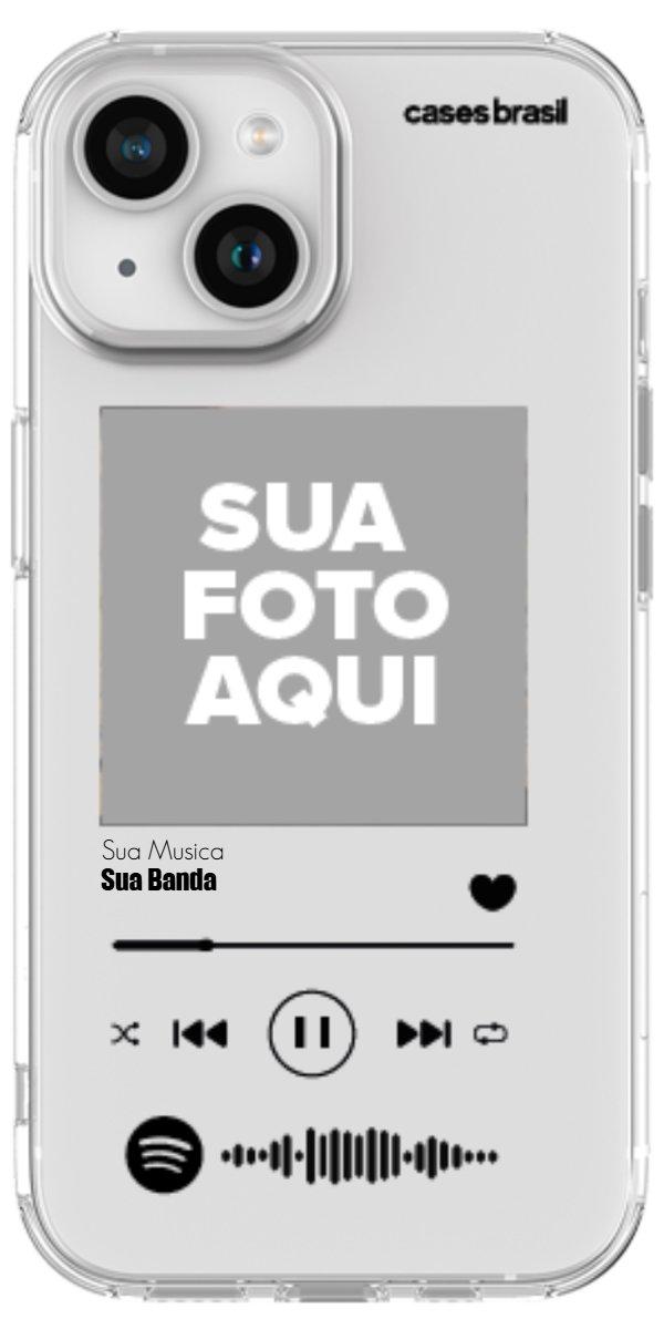 Capinha para Celular Polaroid com Sua Música