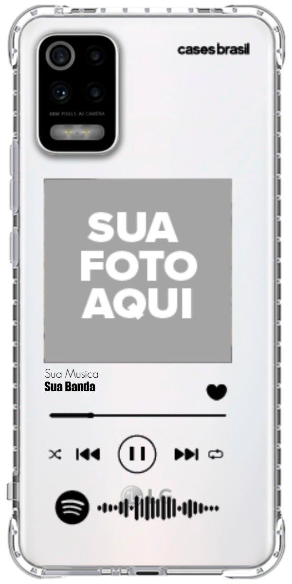 Capinha para Celular Polaroid com Sua Música