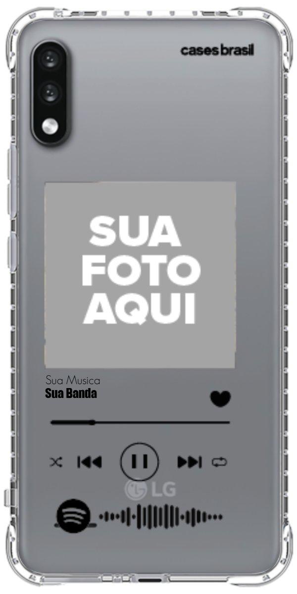 Capinha para Celular Polaroid com Sua Música