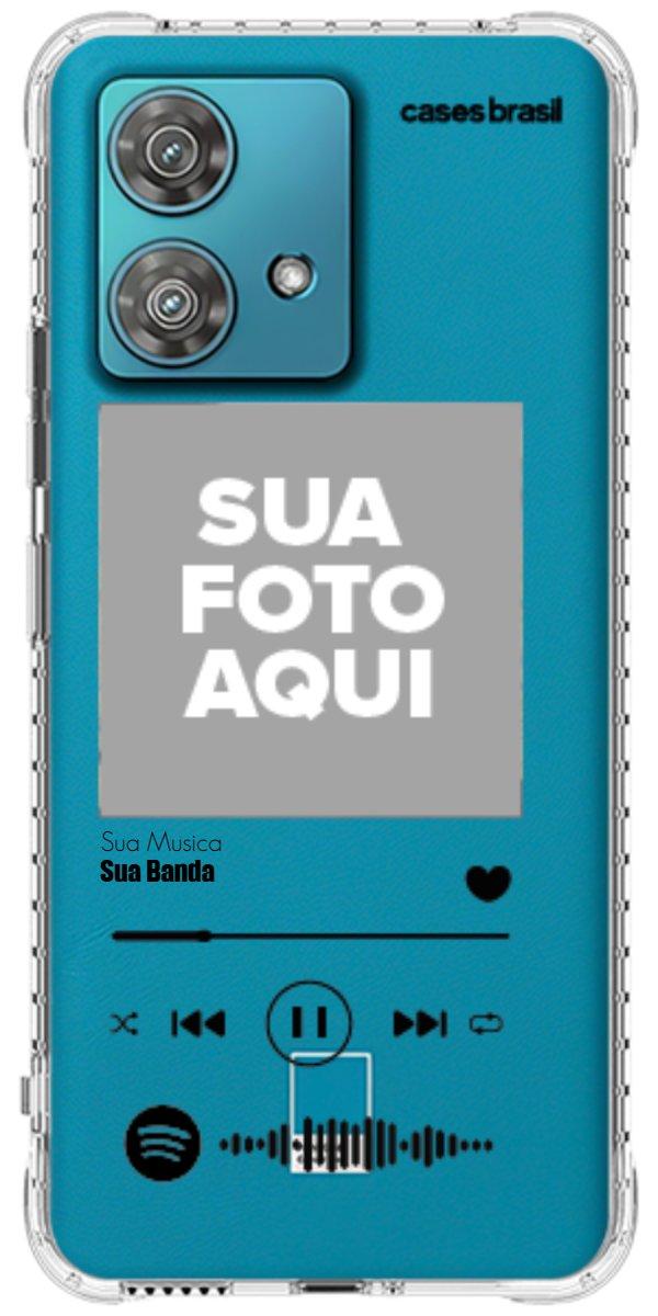 Capinha para Celular Polaroid com Sua Música