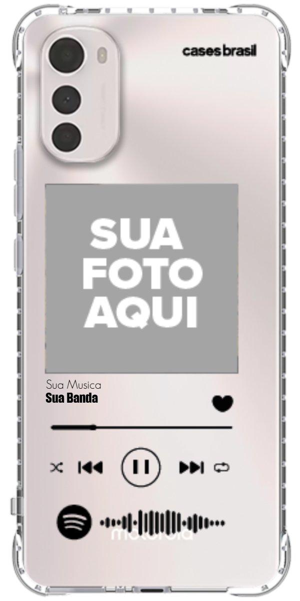 Capinha para Celular Polaroid com Sua Música