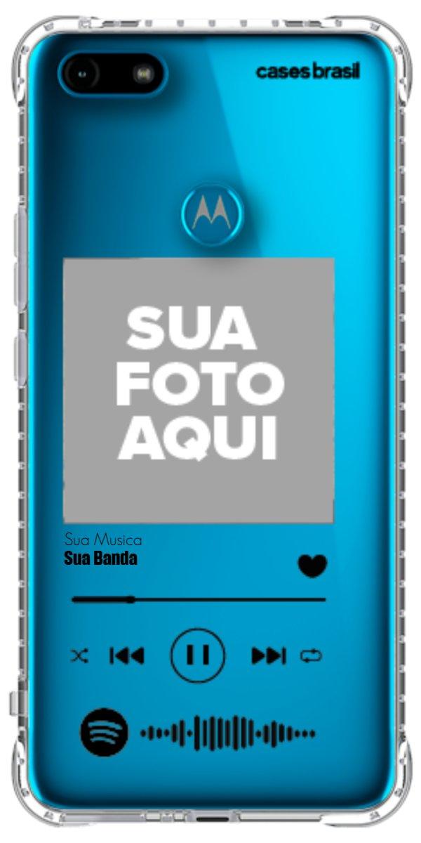 Capinha para Celular Polaroid com Sua Música