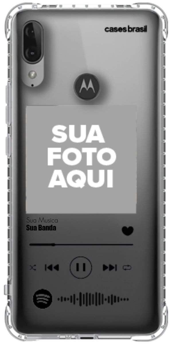 Capinha para Celular Polaroid com Sua Música