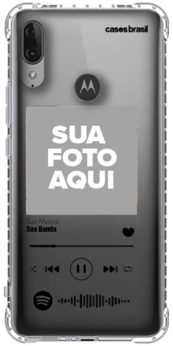 Capinha para Celular Polaroid com Sua Música
