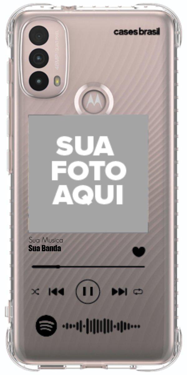 Capinha para Celular Polaroid com Sua Música