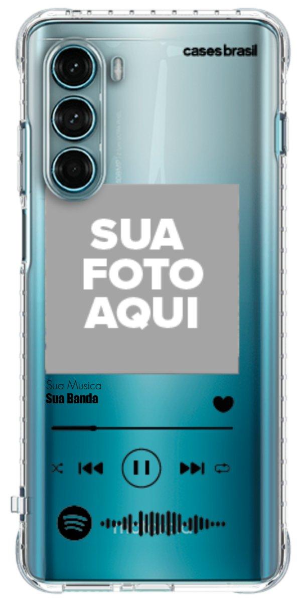 Capinha para Celular Polaroid com Sua Música
