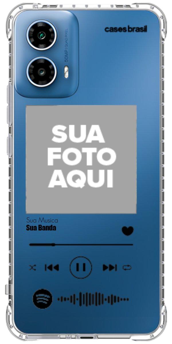 Capinha para Celular Polaroid com Sua Música