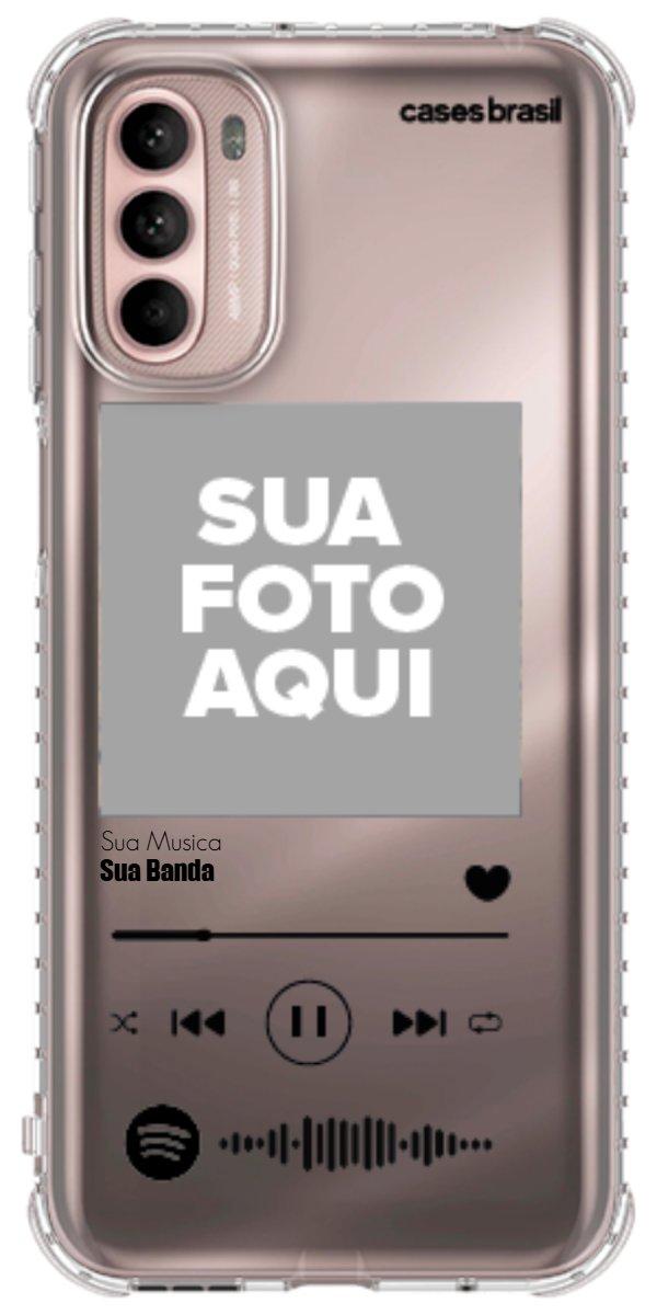 Capinha para Celular Polaroid com Sua Música