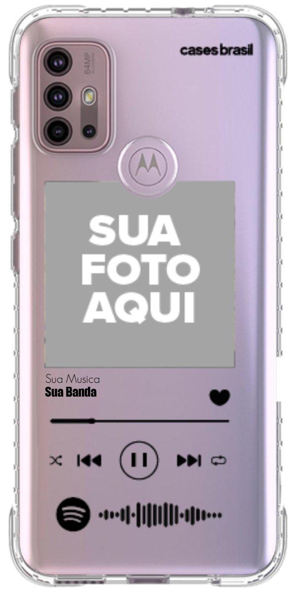 Capinha para Celular Polaroid com Sua Música
