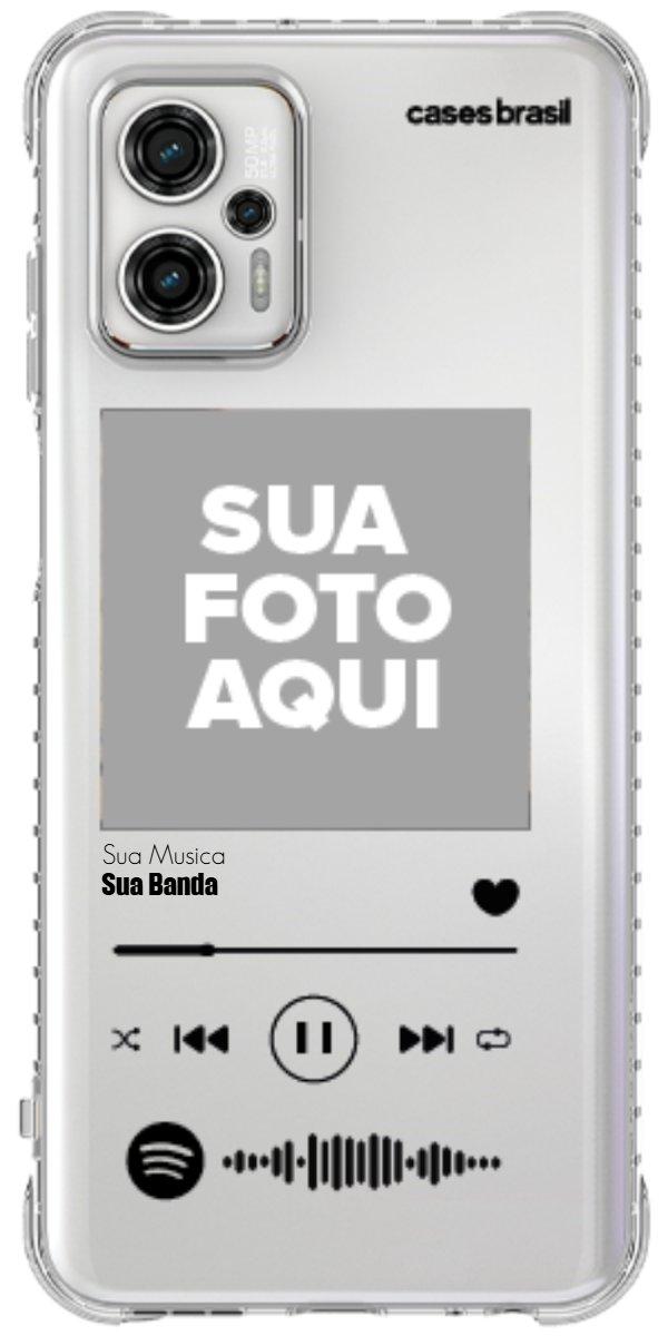 Capinha para Celular Polaroid com Sua Música