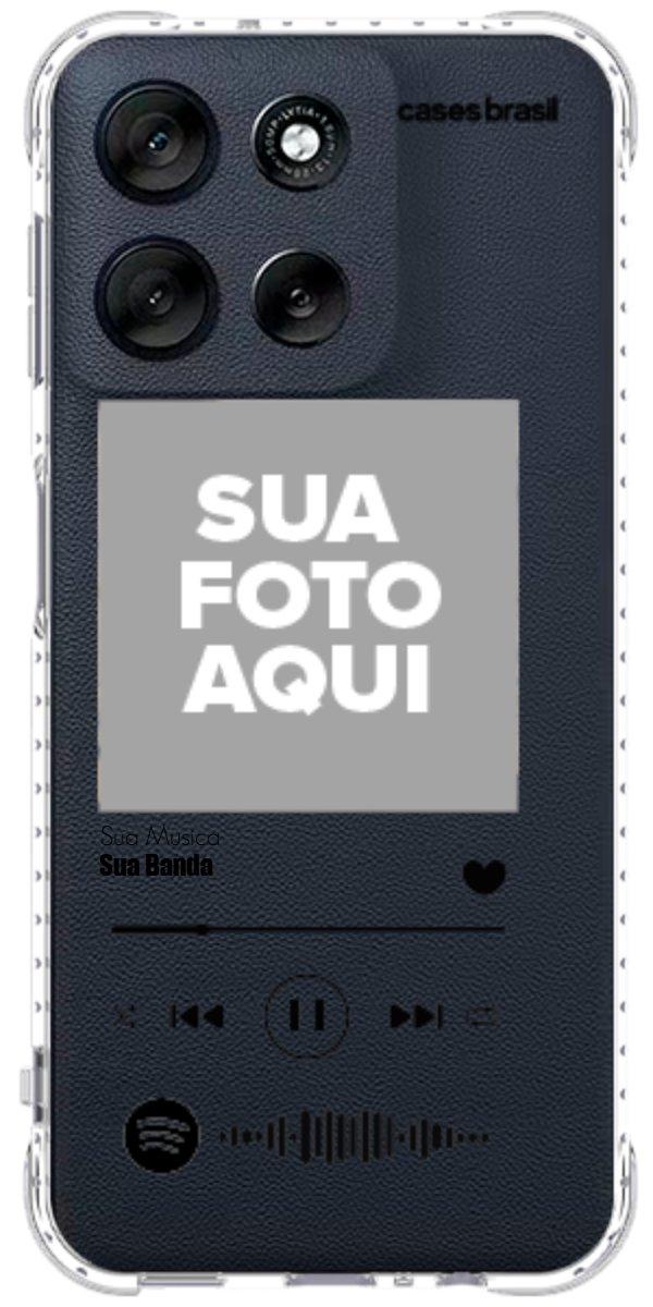 Capinha para Celular Polaroid com Sua Música